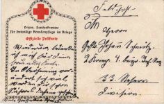 Rotes Kreuz - Feldpost