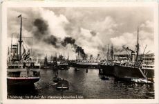 Hamburg, Im Hafen der Hamburg-Amerika-Linie