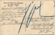 Gruss aus Möhra bei Salzungen, Dr. Luthers Geburtsort