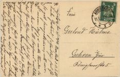 Arnstadt in Thür., Hopfenbrunnen mit bonifatius-Kirche Bachorgel