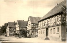 Dingsleben/Thür., Dorfstrasse mit Gasthof