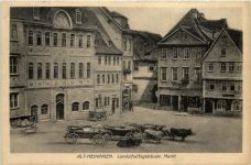 Alt-Meiningen, Landschaftsgebäude, Markt
