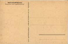 Montjoie - Monschau, Burgruine und Jugendherberge