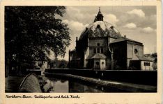Nordhorn - Vechtepartie und Kath. Kirche