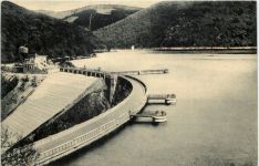 Urfttalsperre in der Eifel, bei Heimbach