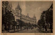 Aachen, Kapuzinergraben mit Hauptpost