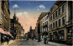 Düren, Kölnstrasse mit Postamt