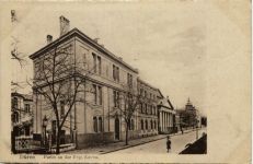 Düren, Partie an der Ev. Kirche