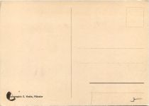 Münster i. W., Lambertibrunnen mit Krameramtshaus