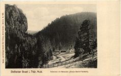 Tambach - Dietharz, Dietharzer Grund, Falkenstein mit Restaurant