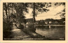 Georgenthal in Thüringen, Promenade am Hammerteich
