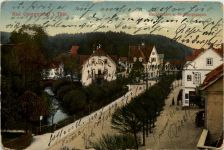 Georgenthal in Thüringen,, Hauptstrasse und St. Georgenplatz