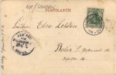 Gruss von der Insel Rügen gelaufen in Döllensradung Lebus