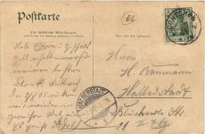 Gruss vom Truppenübungsplatz Hagenau im Elsass - Litho
