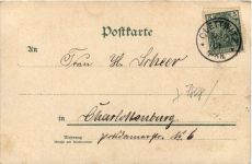 Neujahr - Jahreszahl 1902