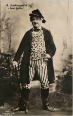 Schauspieler - A. Junkermann - Onkel Bräsig gelaufen in GGraudenz