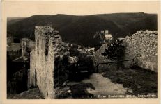 Ruine Rauheneck gegen Rauhenstein - Baden bei Wien