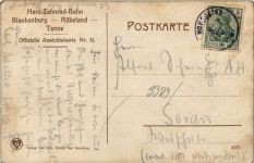 Brücken über die Chaussee nach dem Brocken bei Rothehütte