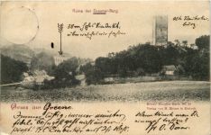 Gruss aus Einbeck - Ruine der Greener Burg