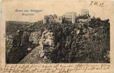 Gruss aus Nideggen - Burgruine
