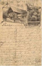 Gruss vom Blockhaus Nikolskoe - Wannsee Vorläufer