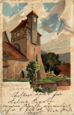 Klosterkirche Ilsenburg - Litho