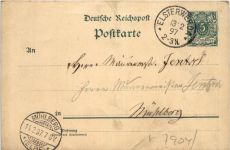 Ganzsache Elsterwerda