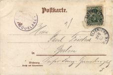 Gruss aus Moorlake - Litho