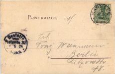 Wannsee - Schwedischer Pavillon - Litho