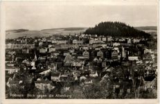 Pössneck, Blick gegen die Altenburg
