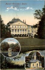 Ebersdorf, Reuss, Fürstl. Schloss von der Parkseite