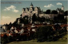 Burg Ranis i. Thür., - Pössneck