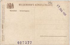 Rudolstadt, Vorwerksgasse