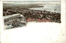 Gruss aus Rorschach - Litho Carl Künzli