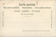 Gruss aus Frutigen - Litho