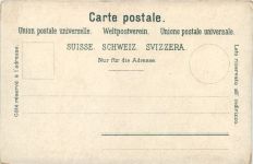 Gruss aus Pontresina - Litho Carl Künzli