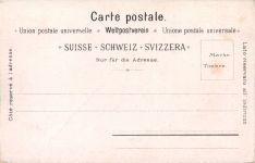 Souvenir du Lac Leman Chillon - Litho Schlumpf