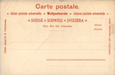 Souvenir du Lac Leman Chillon - Litho