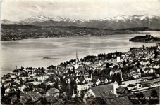 Horgen und die Alpen