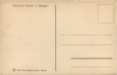 Bündner Häuser in Bergün