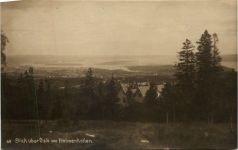 Blick über Oslo von Holmenkollen