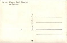 Wengen - Hotel Alpenrose