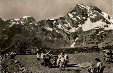 Braunwald - Ausblick vom Bergrestaurant Gummen