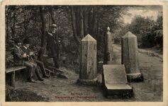Aachen Vaals - Grenzsteine am Vierländerblick