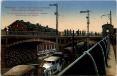 Herbesthal - Brücke über die Bahnstrecke - Feldpost Eupen