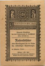 Dülmen - Rosenblätter