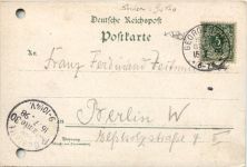 Gruss aus Georgenthal - Litho