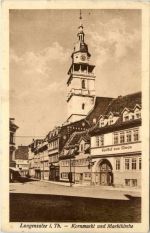 Langensalza - Kornmarkt und Marktkirche