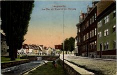 Langensalza - Am Plan mit Wasserfall