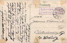 Ohrdruf - Französische Kriegsgefangene - Feldpost 2. Landsturm Inf Ers. Bat. Gotha